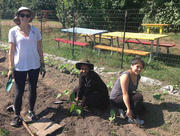 tSB Interns get down and dirty